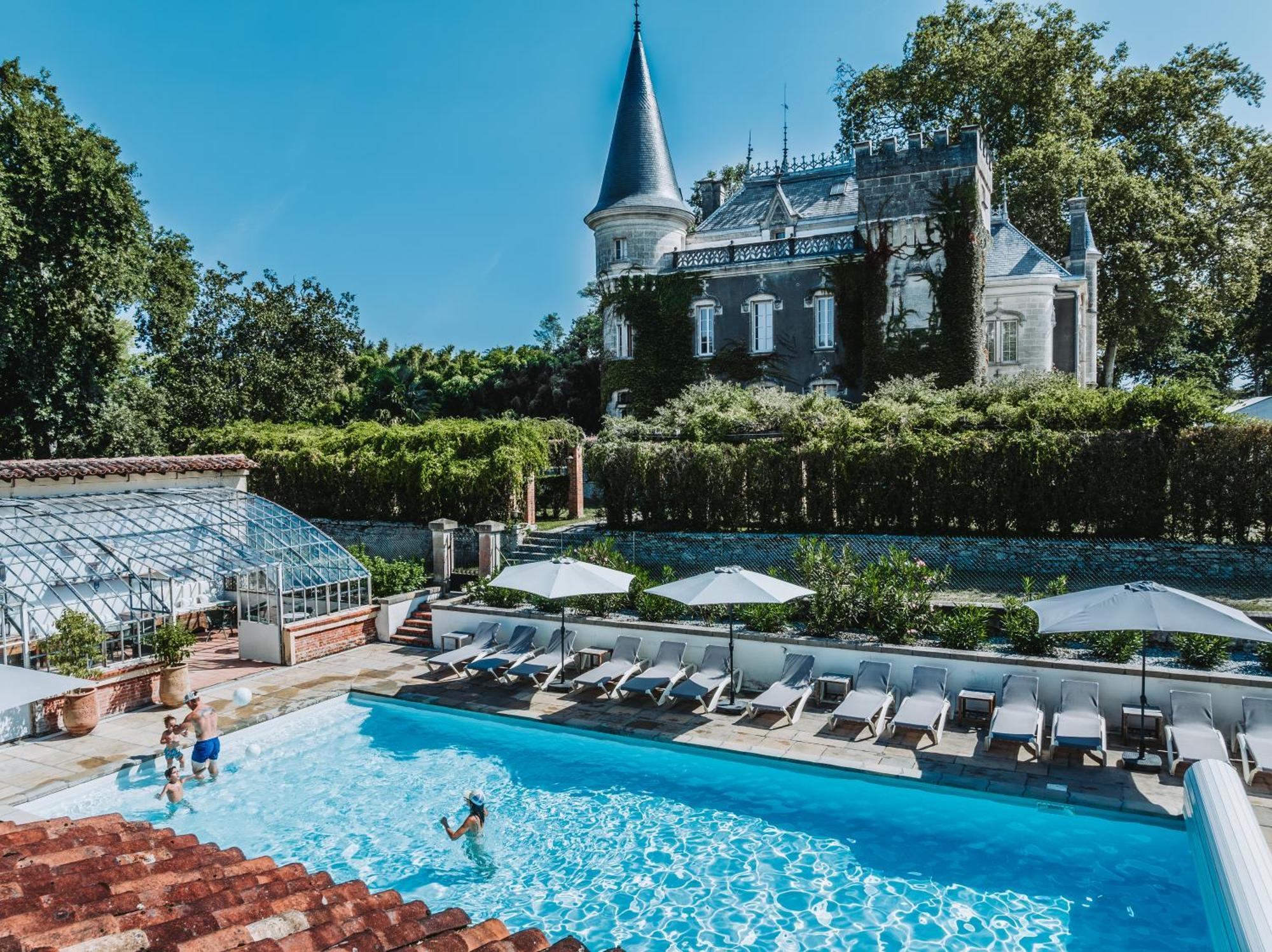 Chateau Belle Epoque - Chambres D'Hotes & Gites Linxe Zewnętrze zdjęcie